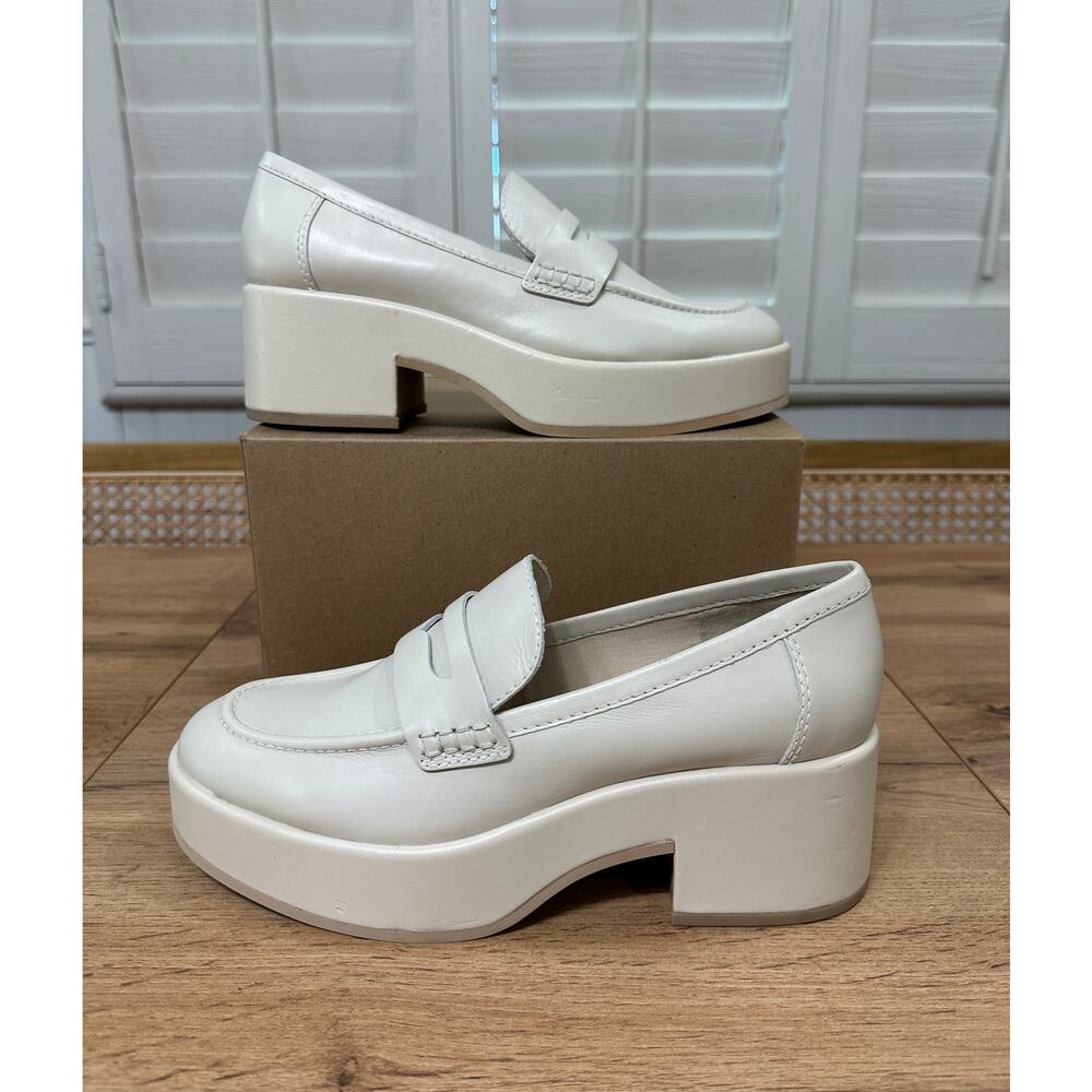 Dolce Vita Cream Heeled Loafers- it was too big. Reposhing. - Picture 10 of 13